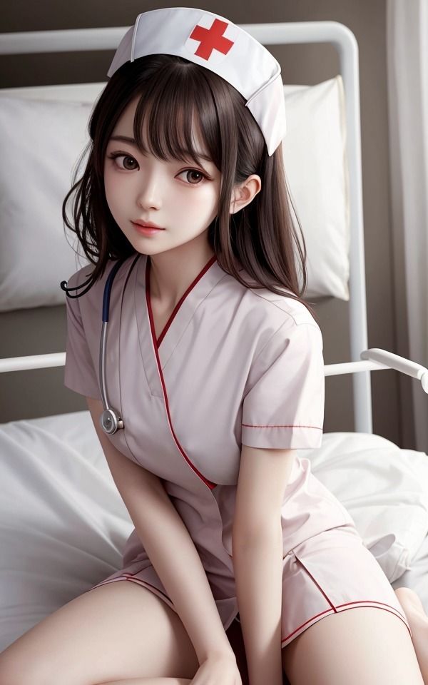 サンプル画像2:病院で可愛い童顔ナースに看病されたい 巨乳看護師と秘密の時間(メロりーな) [d_310647]