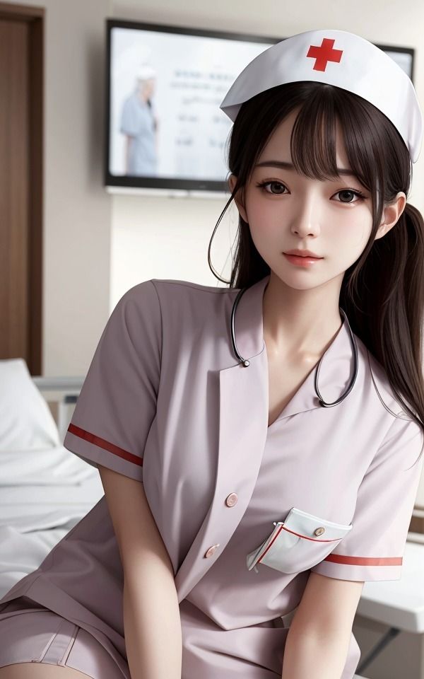 サンプル画像3:病院で可愛い童顔ナースに看病されたい 巨乳看護師と秘密の時間(メロりーな) [d_310647]