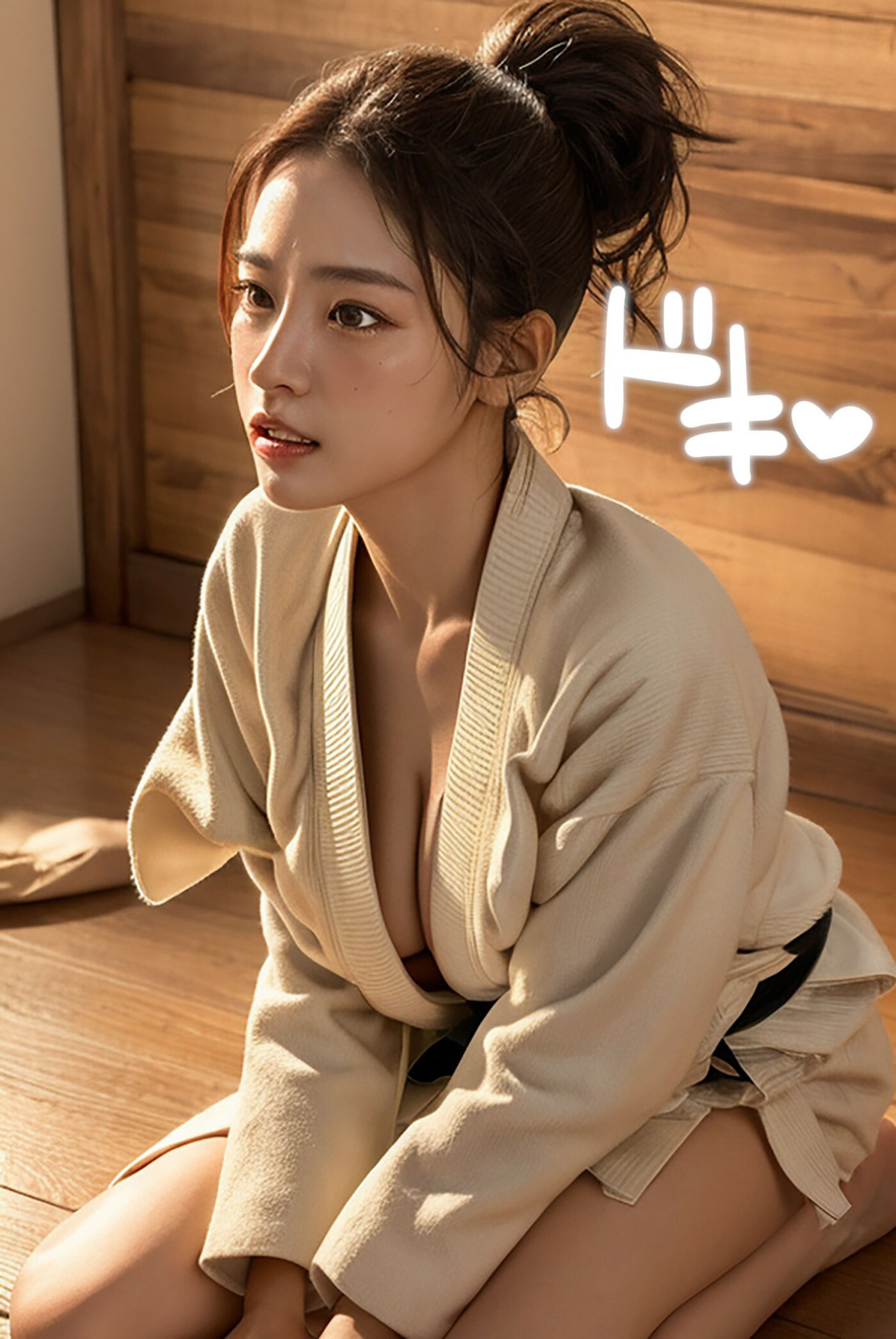 サンプル画像4:女柔道家、畳の上での情事〜柔よく剛を制されちゃった〜(妄想グラビア出版) [d_310652]