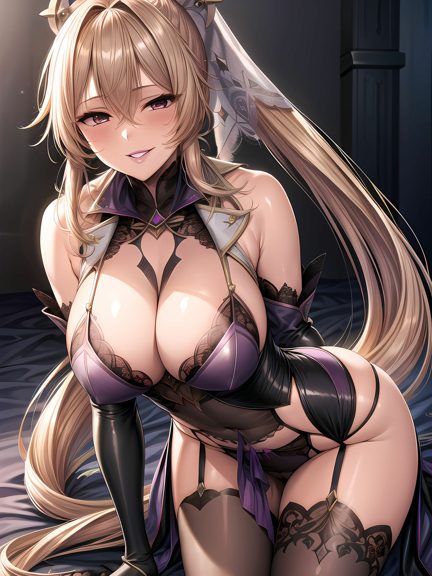 サンプル画像3:悪堕ちリーファ(ochiruevil) [d_310677]