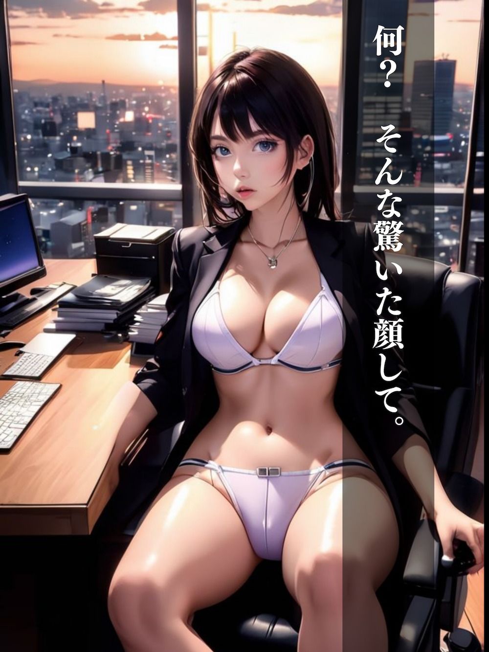 サンプル画像4:秘書課=別名エロ課！君は誘惑に耐えられるか？！全員出社せよ！？(matualy books FANTASIA) [d_310806]