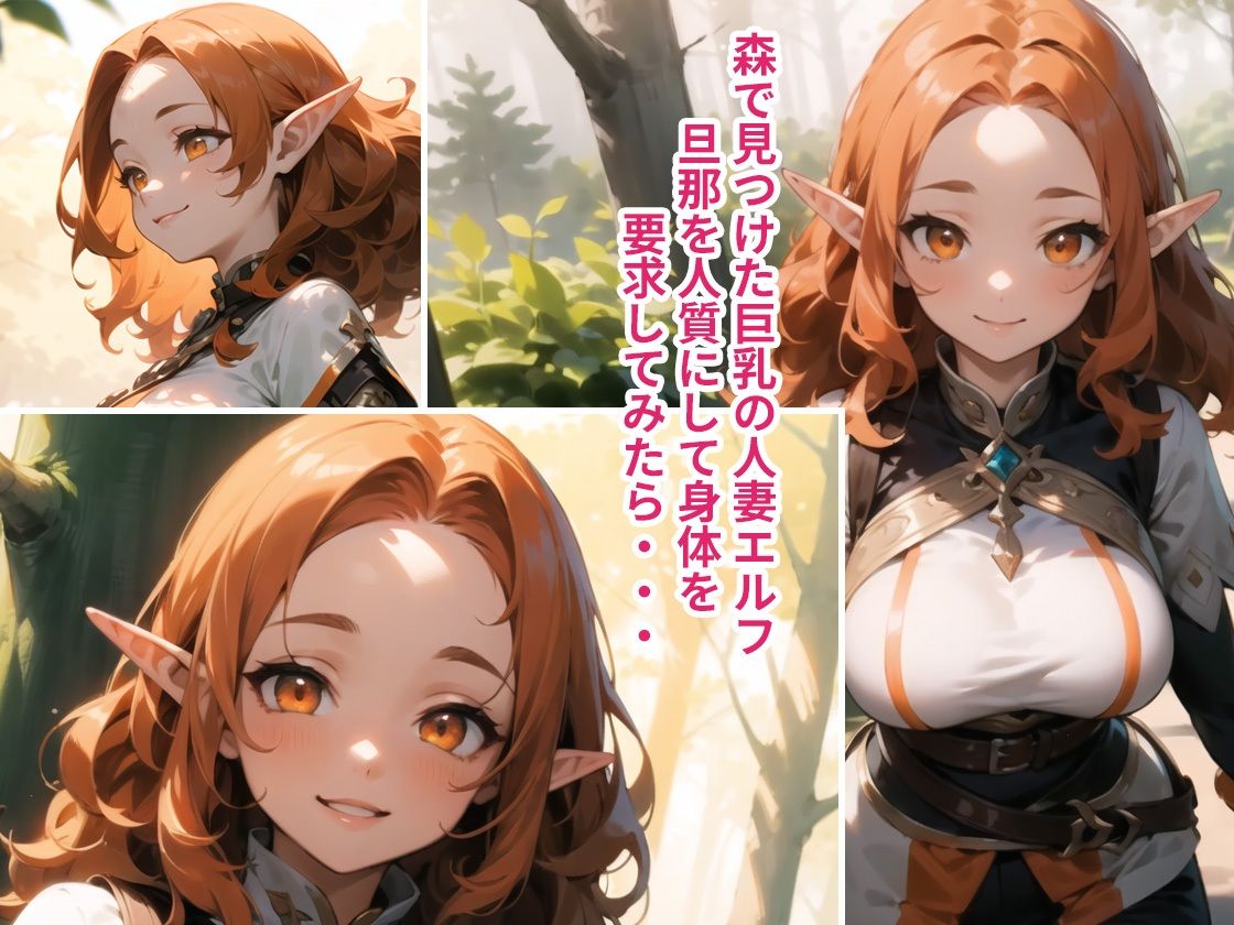 サンプル画像1:欲求不満人妻エルフをめちゃくちゃハメ倒してみた(ココナッツパンチ) [d_310831]