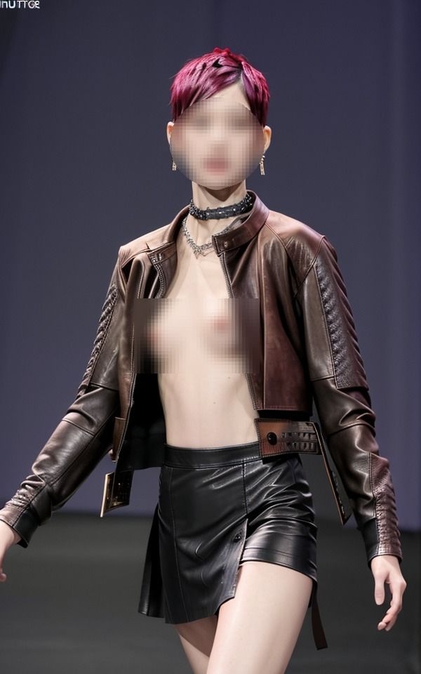 サンプル画像3:そこで脱いじゃいました！売れっ子モデルたち(楽24) [d_310840]