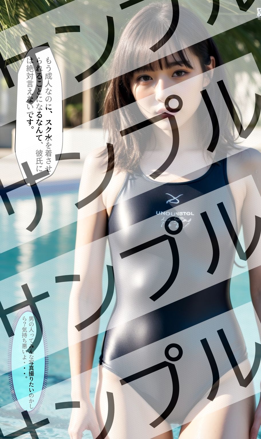 サンプル画像3:オトナのスクール水着 vol.1(あらぶるま) [d_310963]