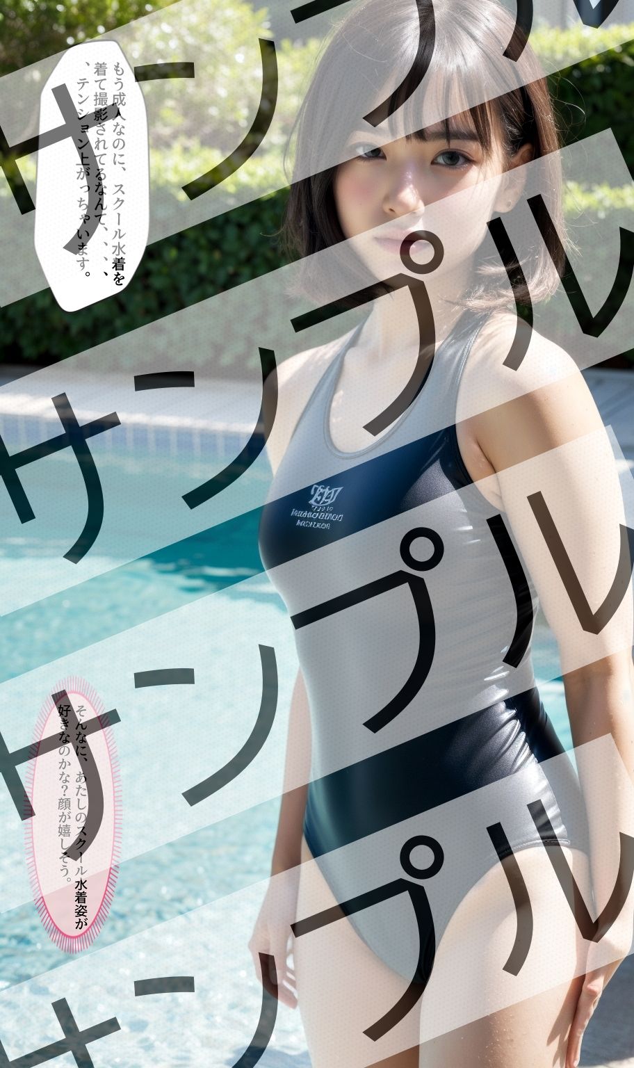 サンプル画像5:オトナのスクール水着 vol.1(あらぶるま) [d_310963]