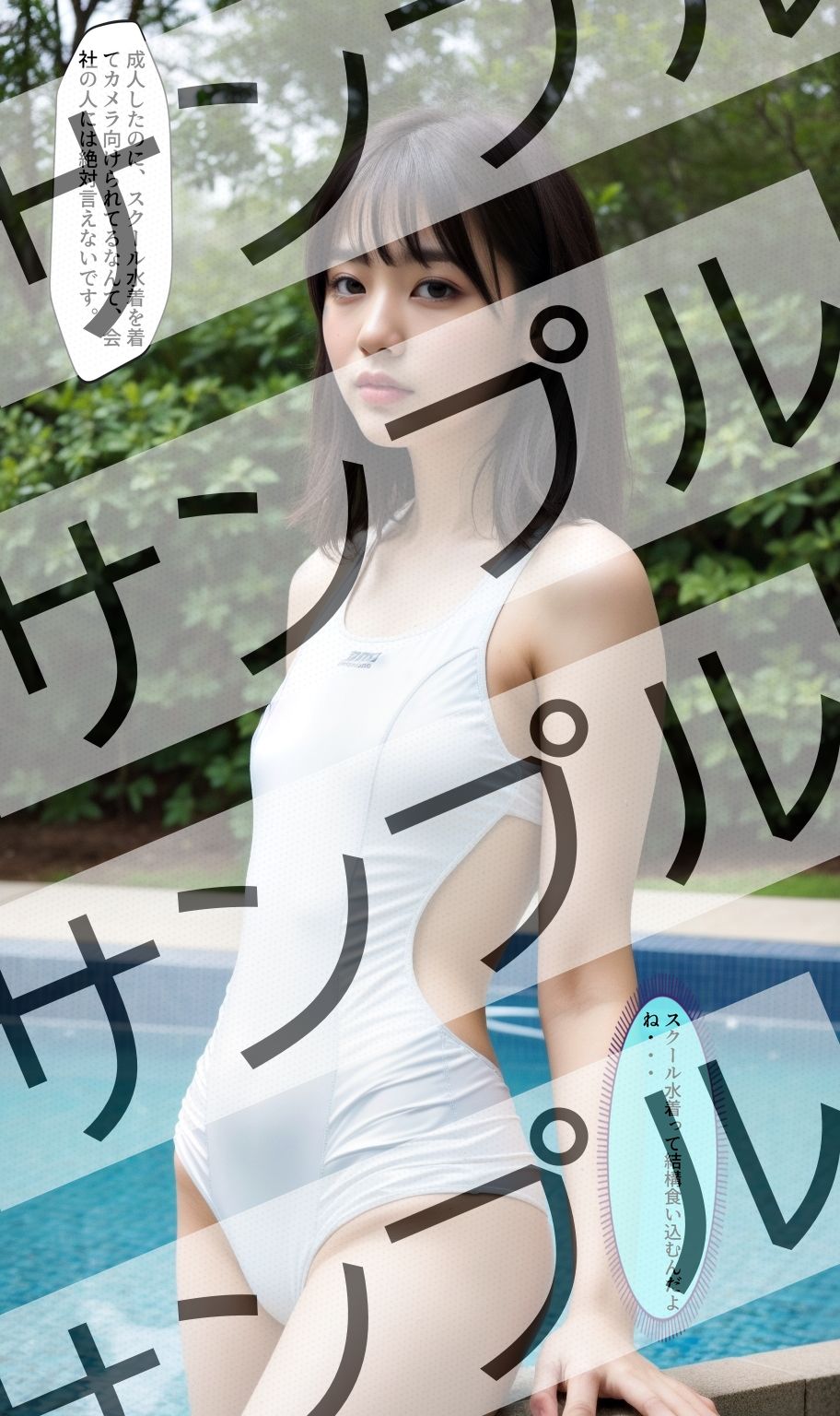 サンプル画像6:オトナのスクール水着 vol.1(あらぶるま) [d_310963]