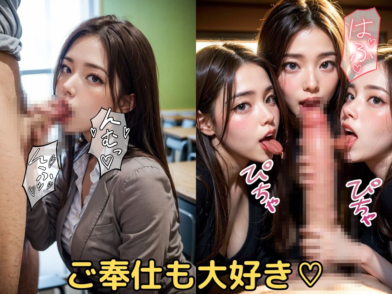 サンプル画像4:デカ尻女教師のHな誘惑(お尻の楽園) [d_310981]