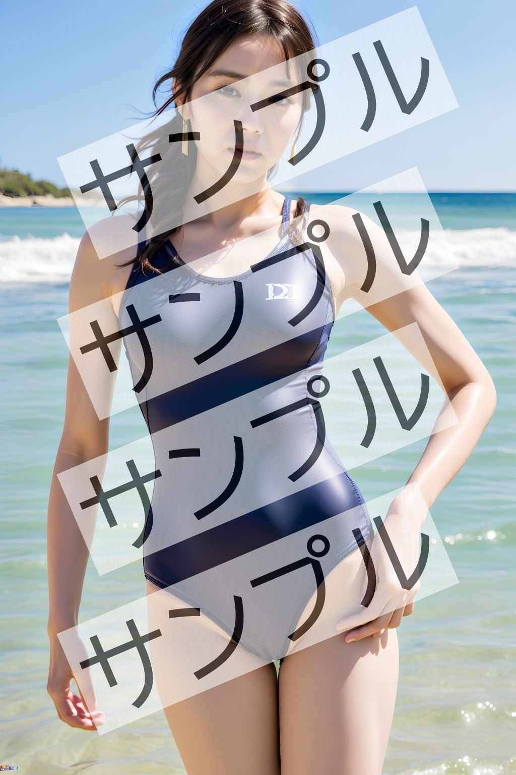 サンプル画像1:熟女のスクール水着 vol.1(あらぶるま) [d_310984]