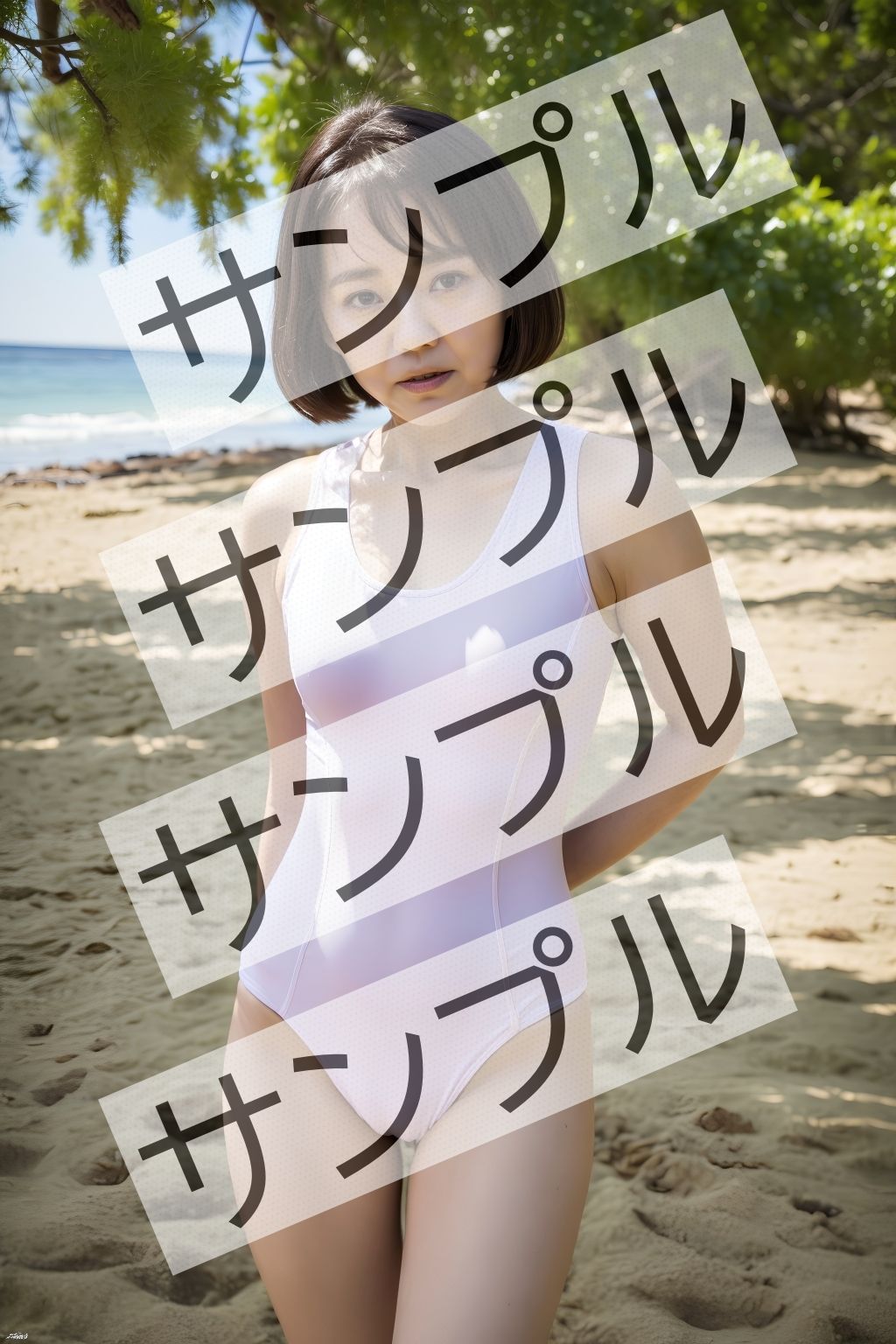 サンプル画像6:熟女のスクール水着 vol.1(あらぶるま) [d_310984]