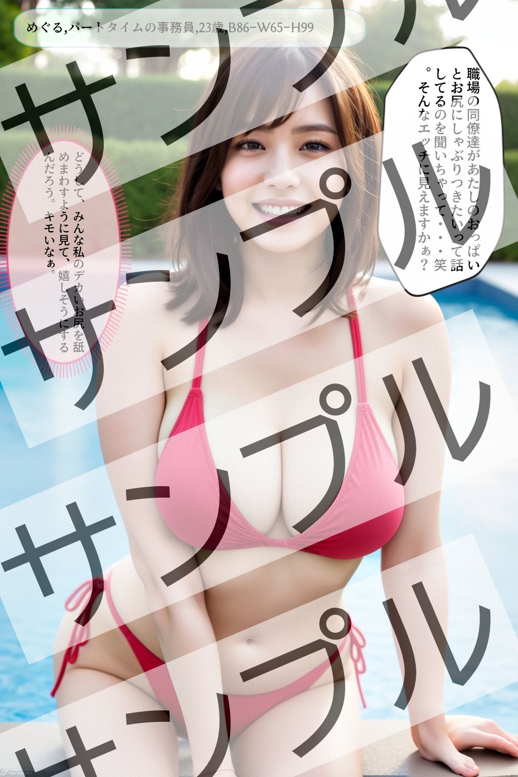 サンプル画像4:豊満美女のムチムチビキニ vol.1(あらぶるま) [d_311012]