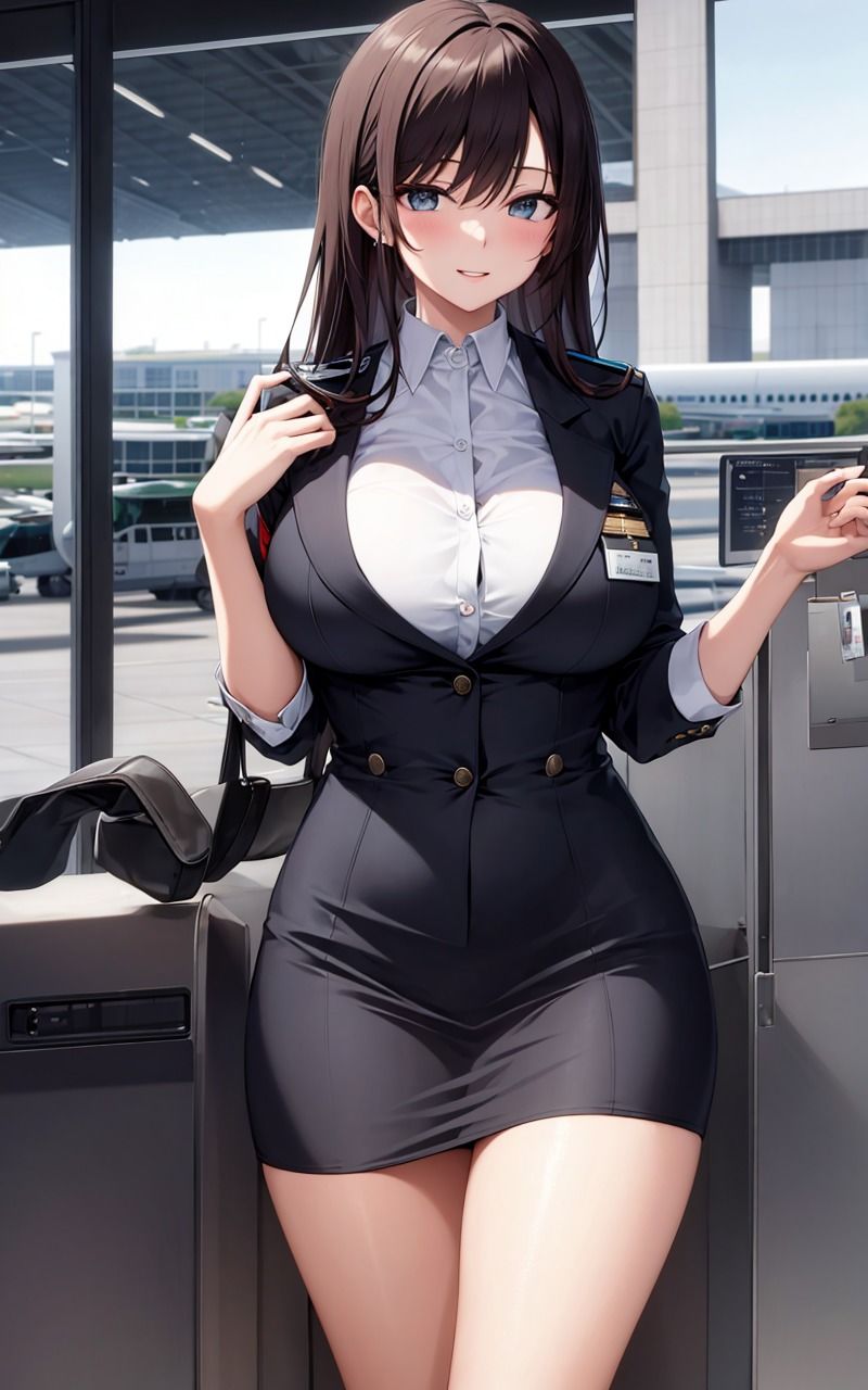 サンプル画像1:素人美人CA(Hentai Publishing) [d_311049]