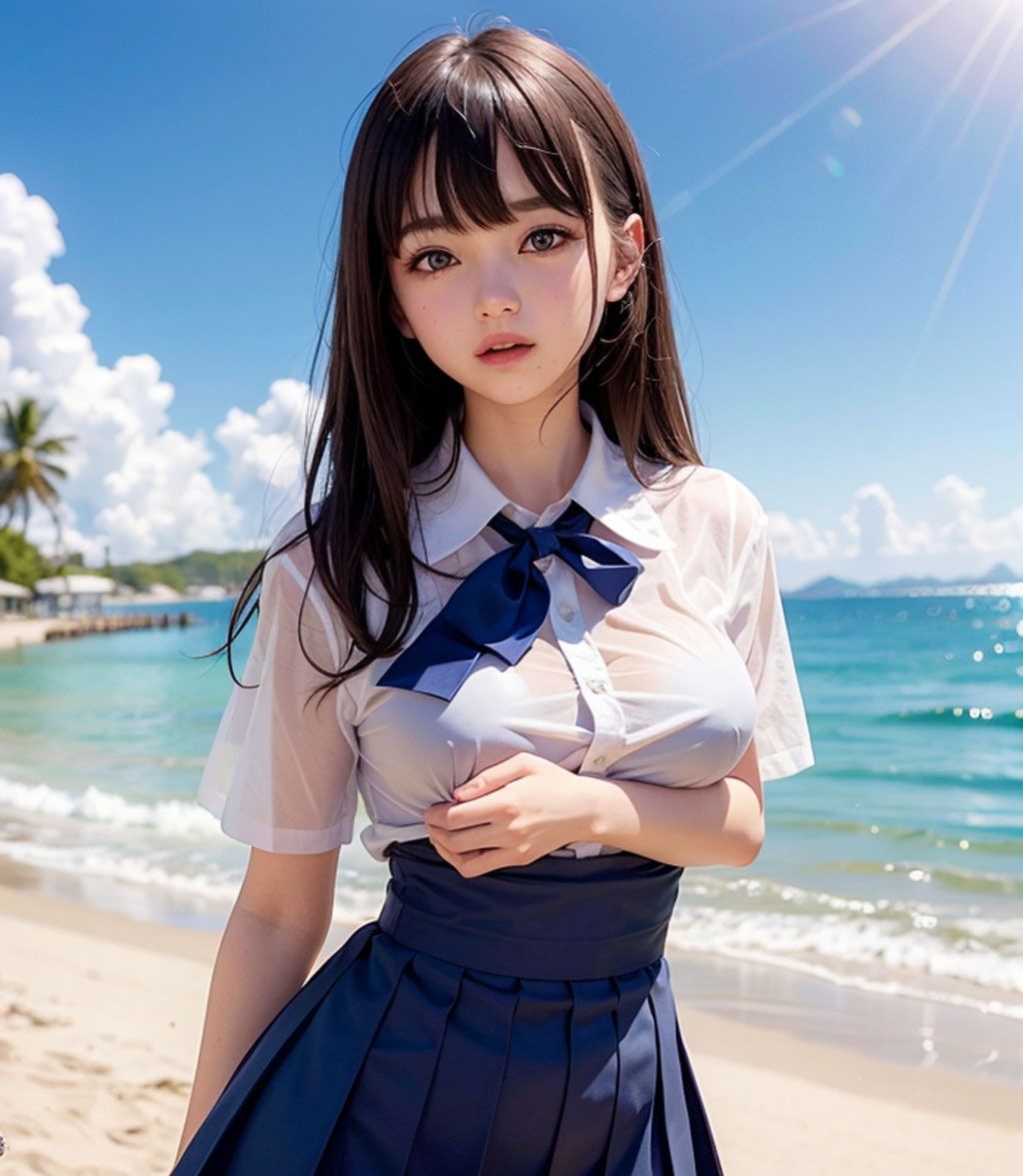 サンプル画像1:汚れなき女子校生たち(フェチ研究所) [d_311112]