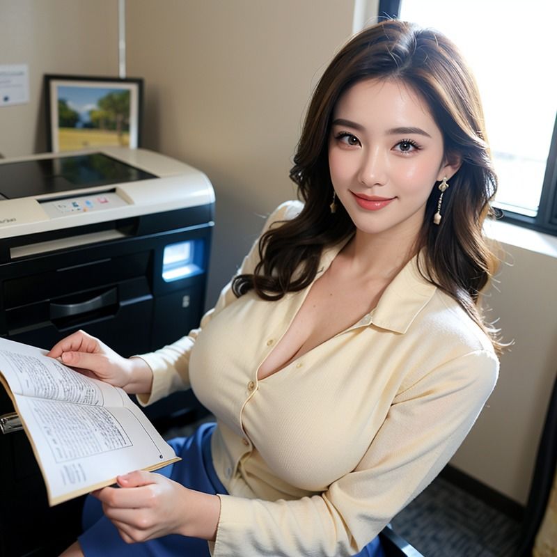 サンプル画像4:エロ社長の一言 「クールビズ1番の達成者に1000万円！」 女性社員たちが競いだして 大変なことになった件 ＃4(日常の誘惑) [d_311123]