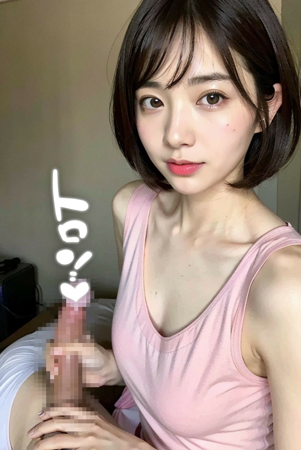 サンプル画像4:メンエス嬢が射精管理〜まだ出しちゃダメって言ったでしょ？〜全ページ演出付(妄想グラビア出版) [d_311240]