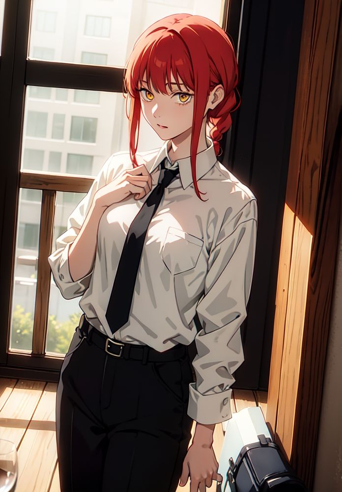 サンプル画像1:マキマの妊娠確定中出しSEX(PornAI) [d_311284]