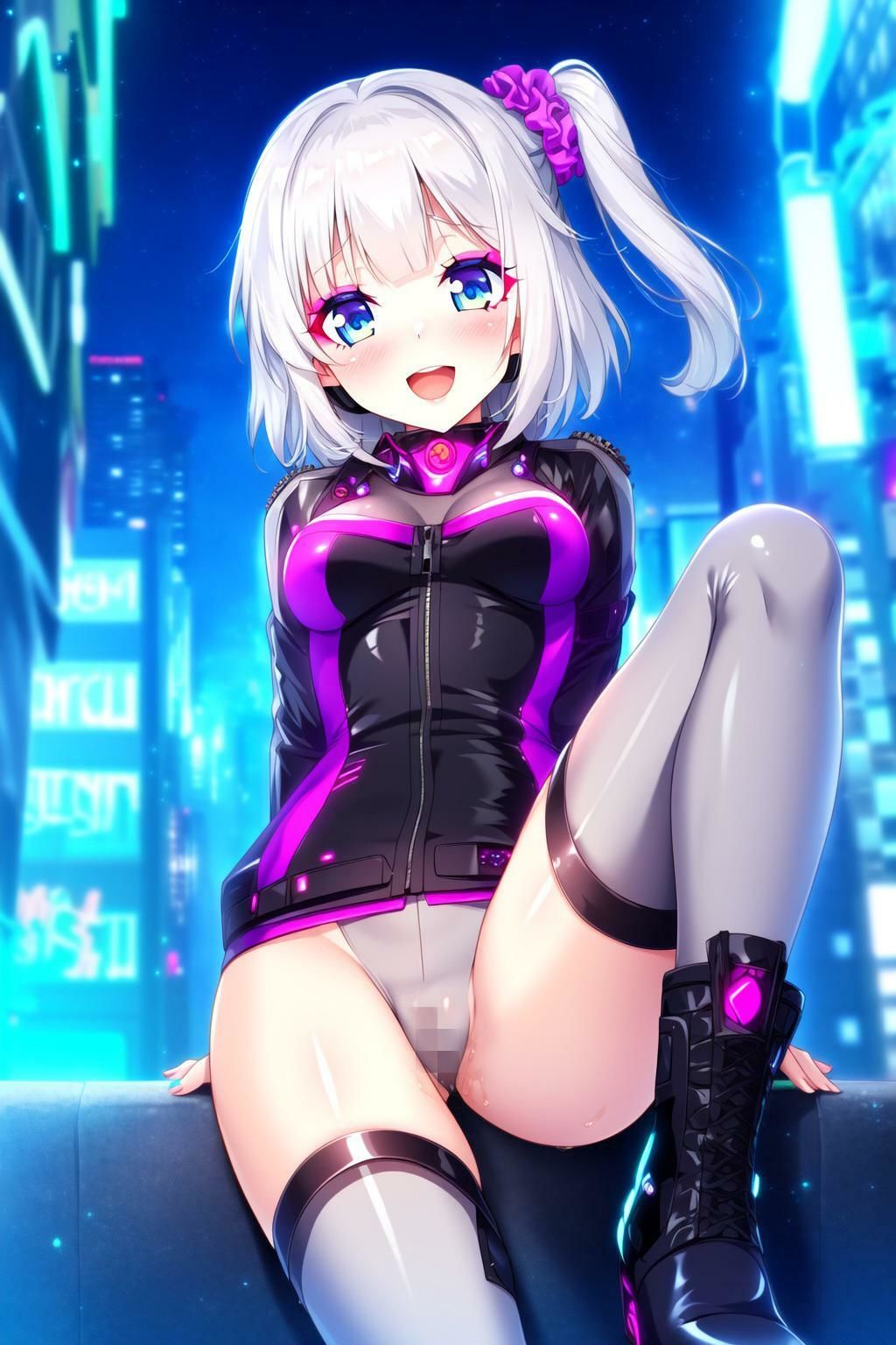 サンプル画像1:OVERDRIVE｜AI DOOLS ILLUSTRATION BOOK 01(elegirl publishing) [d_311296]