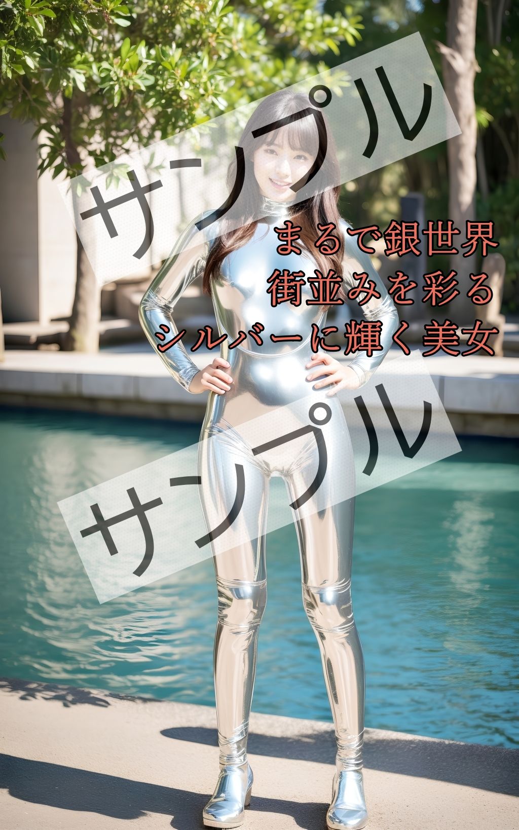 サンプル画像3:キャットスーツ美女 vol.1 【高画質！4K以上！】(あらぶるま) [d_311319]