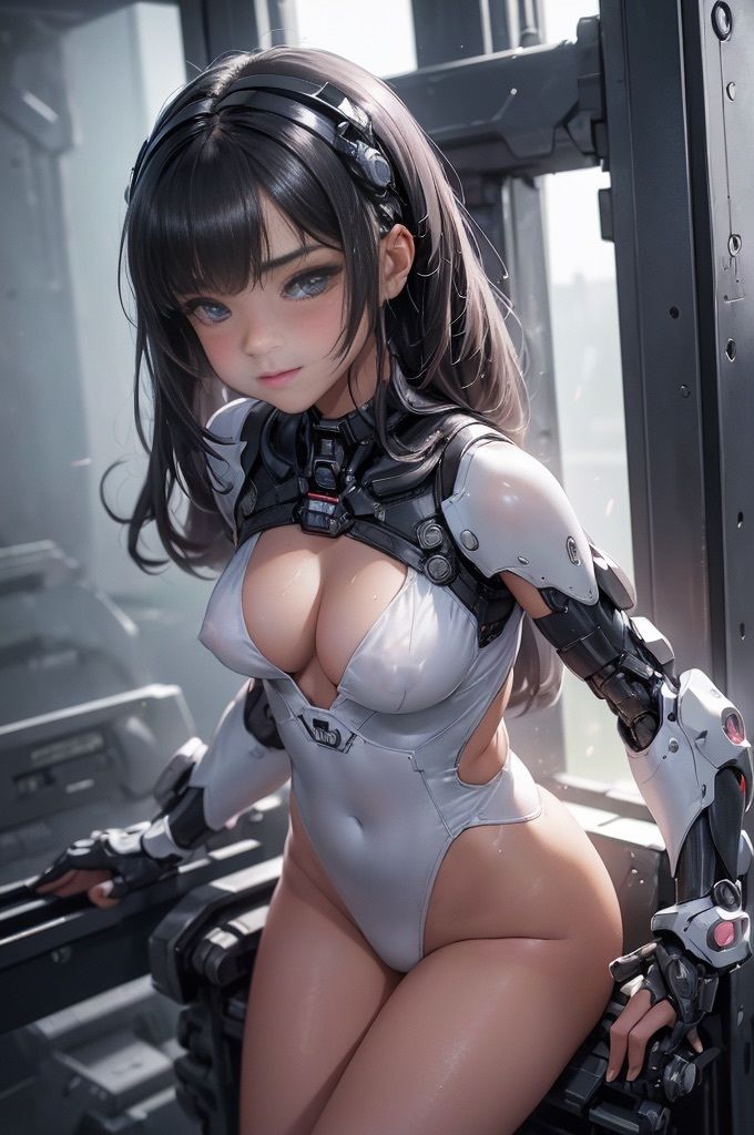 サンプル画像5:AIドールは電気カメラの夢を見るか？ 01(elegirl publishing) [d_311373]