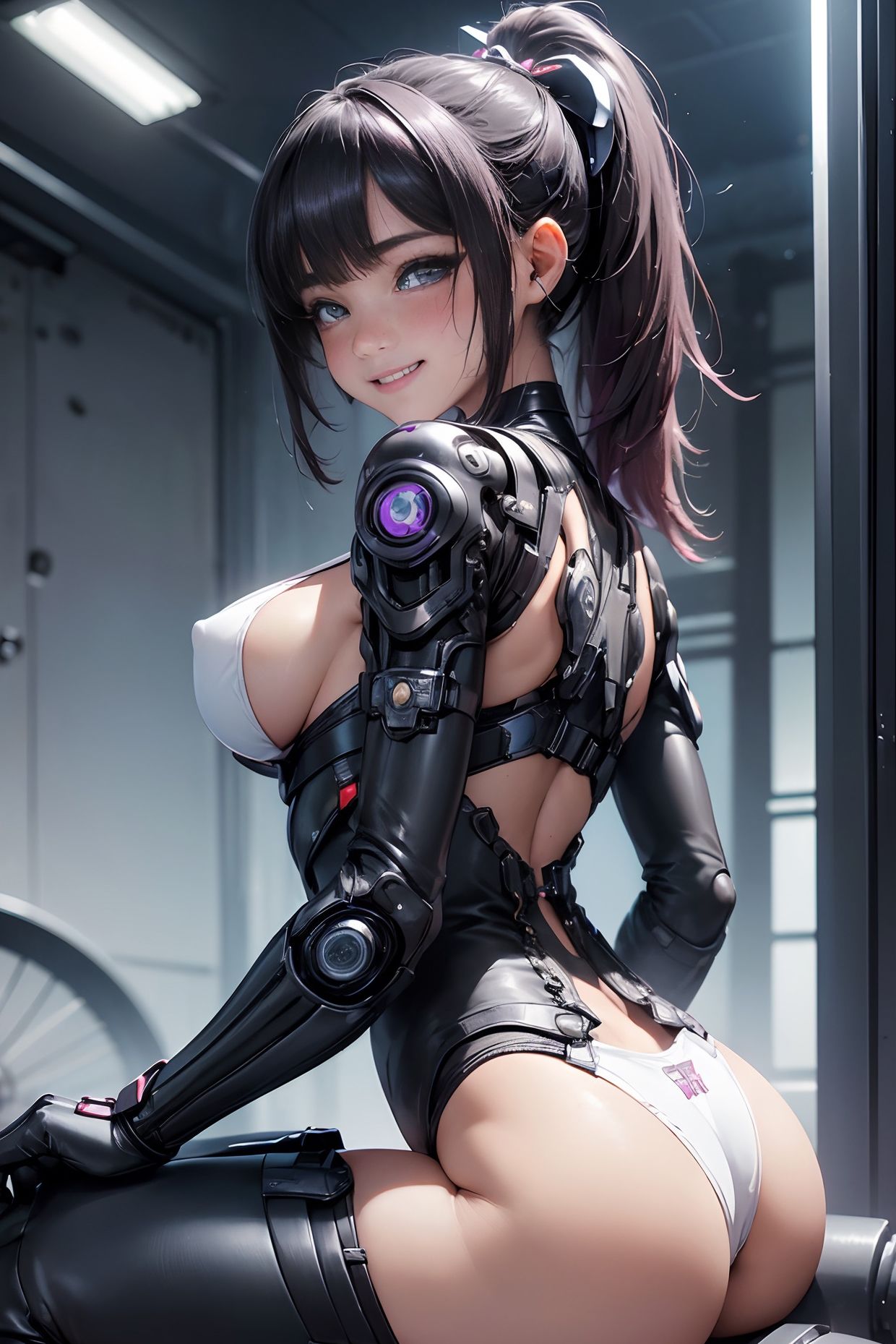 サンプル画像6:AIドールは電気カメラの夢を見るか？ 01(elegirl publishing) [d_311373]