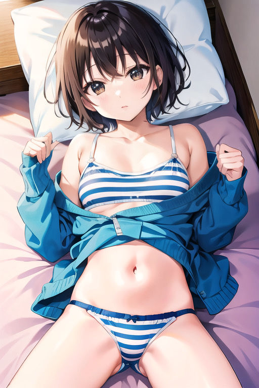 サンプル画像2:虹かけ誌 ガールズ＆パンツァー イラスト集5 自宅ではエロかわいい丸山紗希(九情承太郎商店) [d_311394]