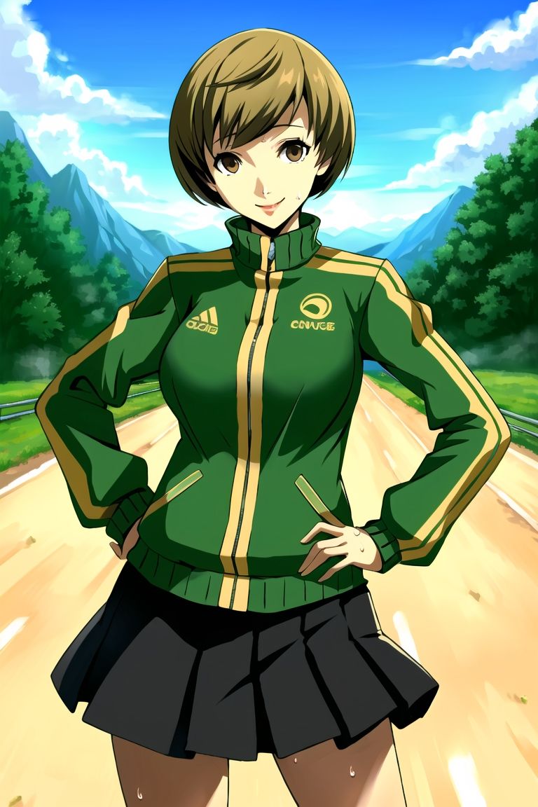 サンプル画像1:野生少女 里〇〇枝(わんだふぉおAI) [d_311403]