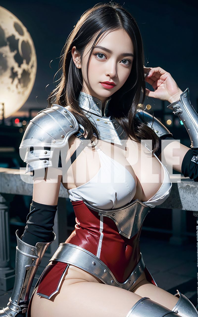 サンプル画像4:Japanese style fantasy world 和風騎士編(I’m ai) [d_311429]