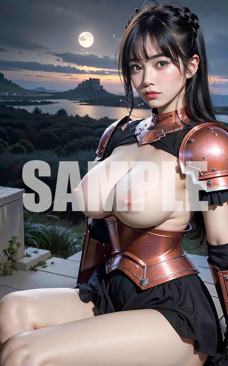 サンプル画像5:Japanese style fantasy world 和風騎士編(I’m ai) [d_311429]