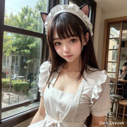 サンプル画像1:猫耳カフェ(Day Dream) [d_311444]