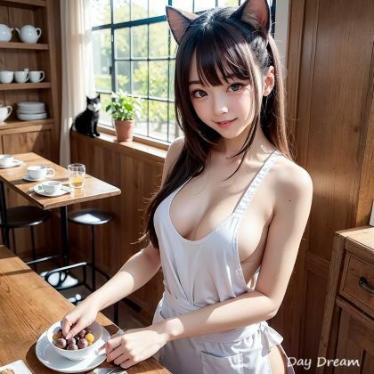 サンプル画像5:猫耳カフェ(Day Dream) [d_311444]