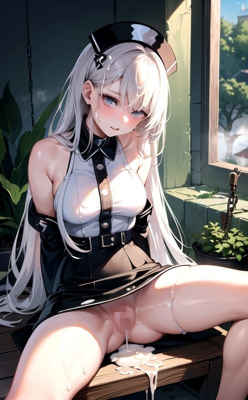 サンプル画像2:廃墟病院で看護師ナースに中出し射撃(AIザッハトルテ) [d_311532]