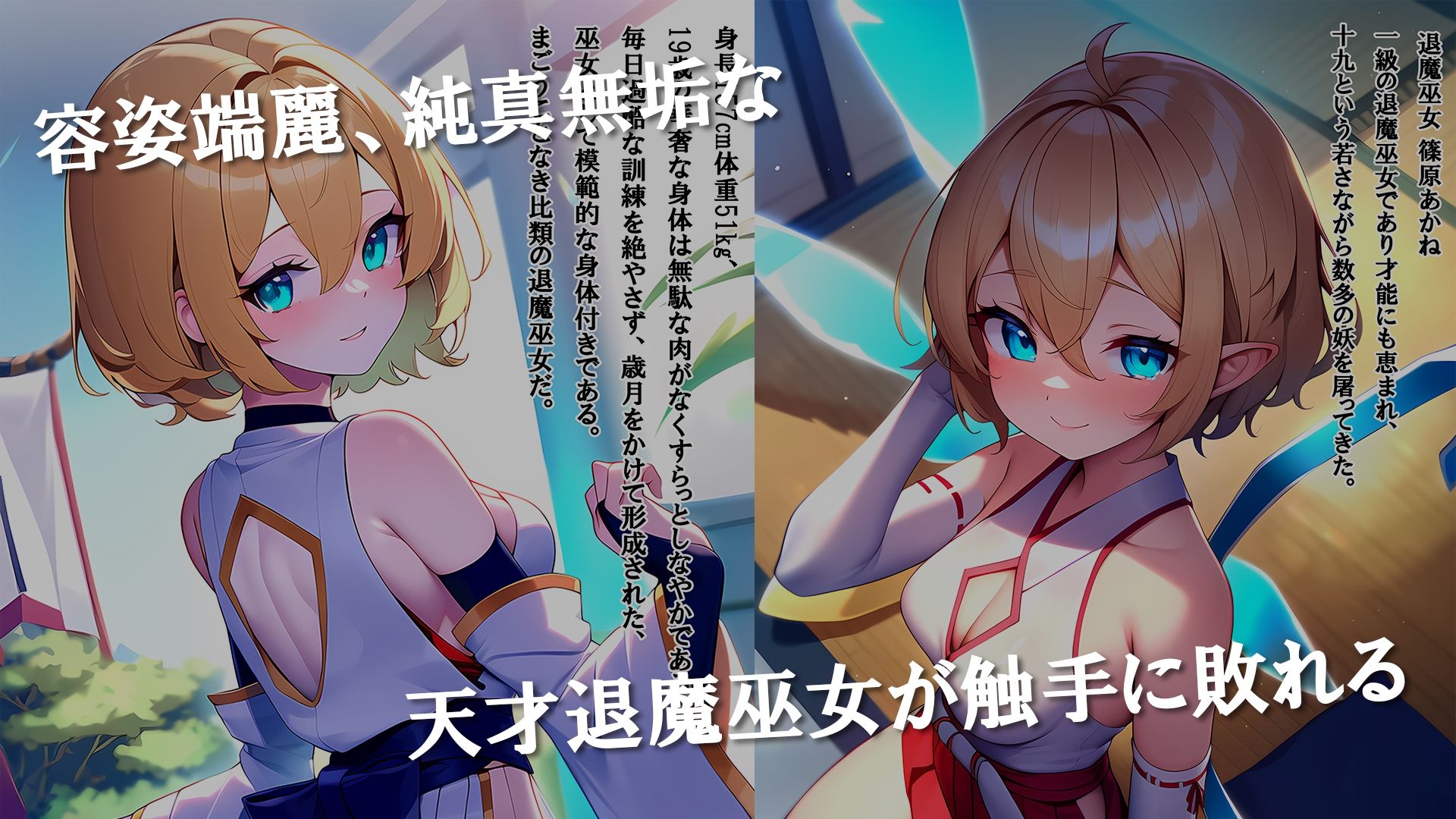 サンプル画像1:退魔巫女が触手に堕とされて淫乱化する話(ロリポップス) [d_311664]