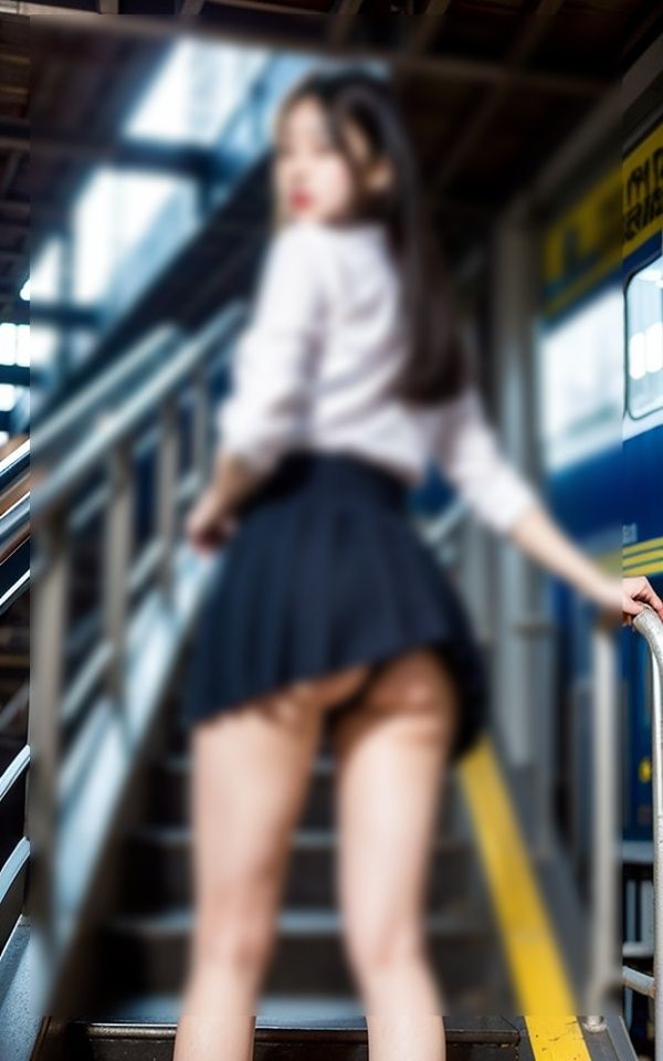 サンプル画像2:超チラリズム〜絶対領域〜(高画質グラビアLABO) [d_311703]