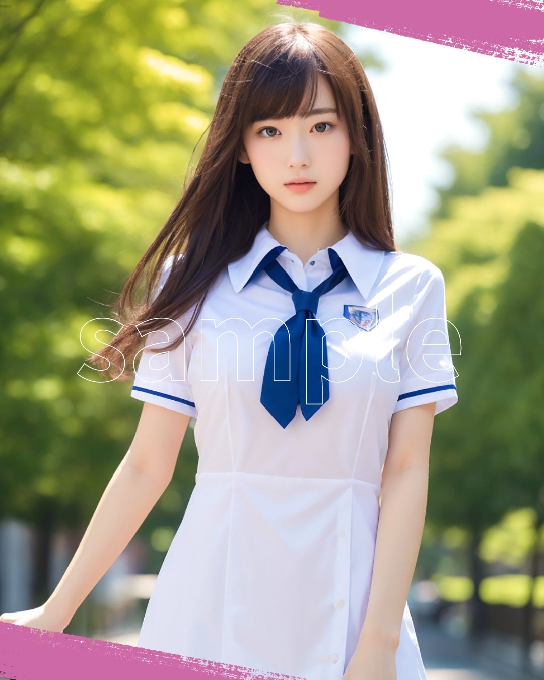 サンプル画像3:AI美少女画像集(AIパンティ) [d_311725]