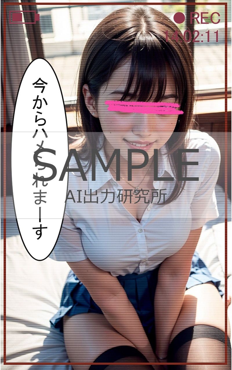 サンプル画像4:制服モノでヌク前に(AI出力研究所) [d_311790]