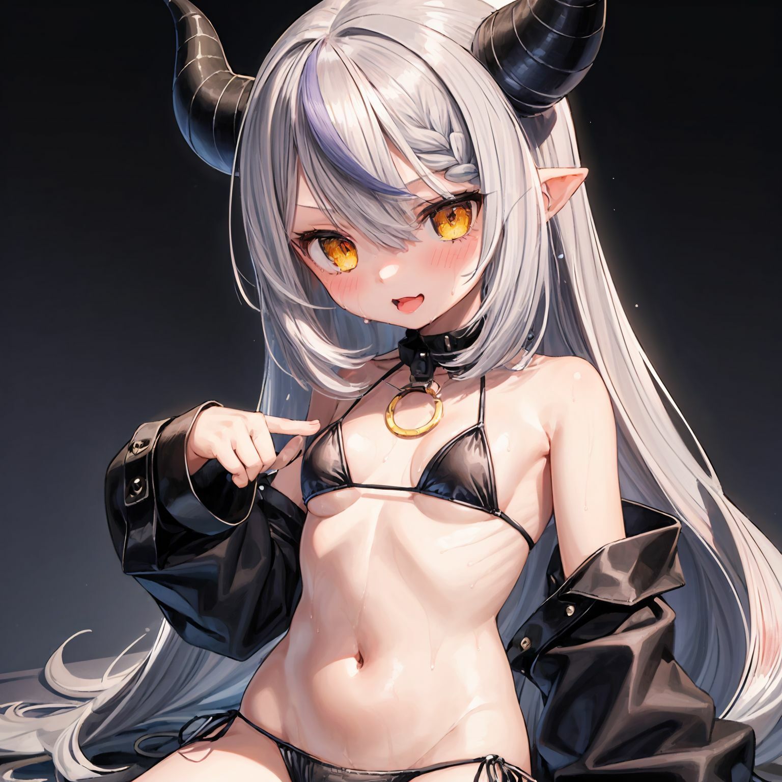 サンプル画像6:【h〇lolive】えっちなVtuberのイラスト集Vol.6〜500枚〜(川瀬と遊園地) [d_311832]