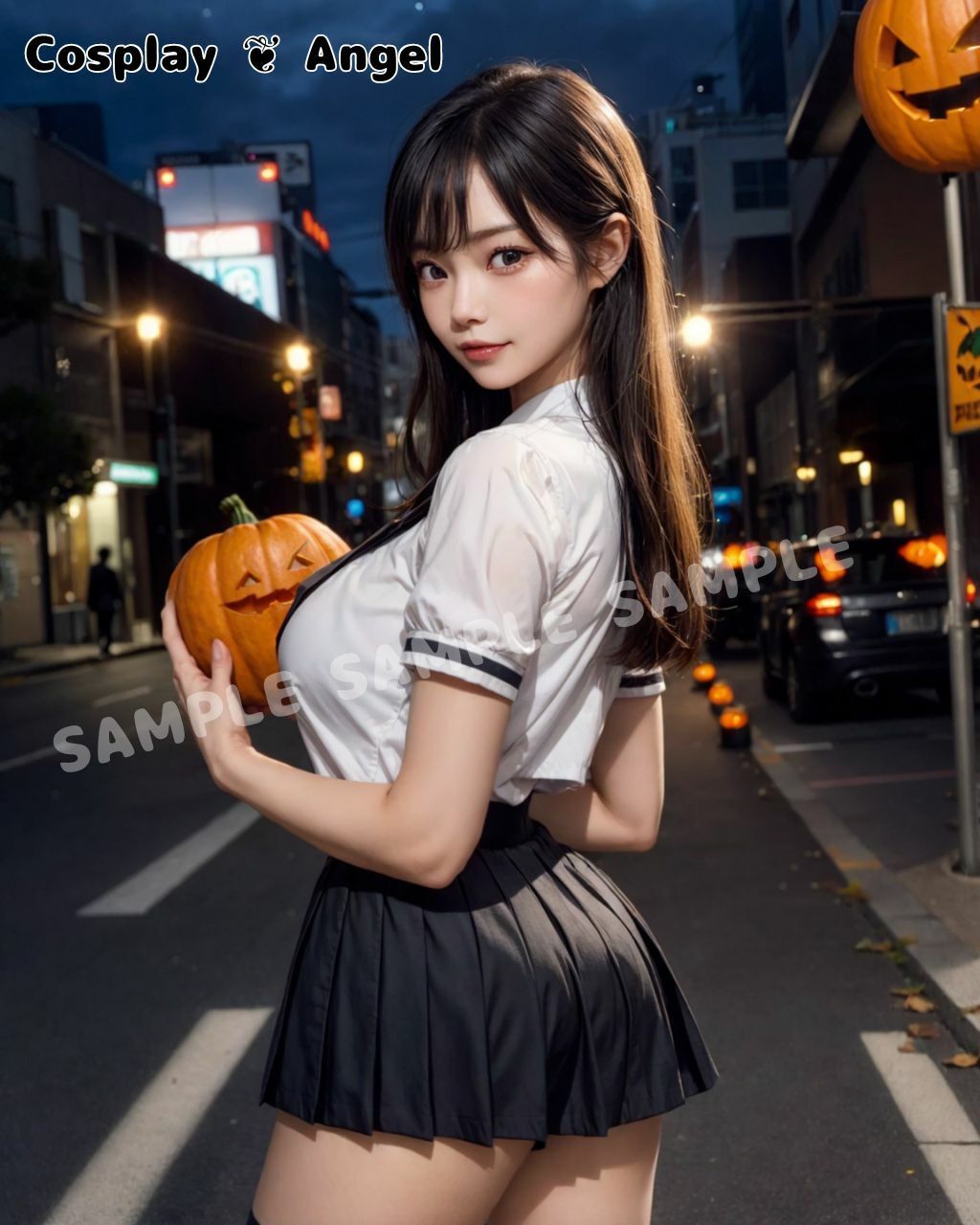サンプル画像5:ハロウィンコスプレS級美女へ問答無用中出しセックス(Cosplay Angel) [d_311840]
