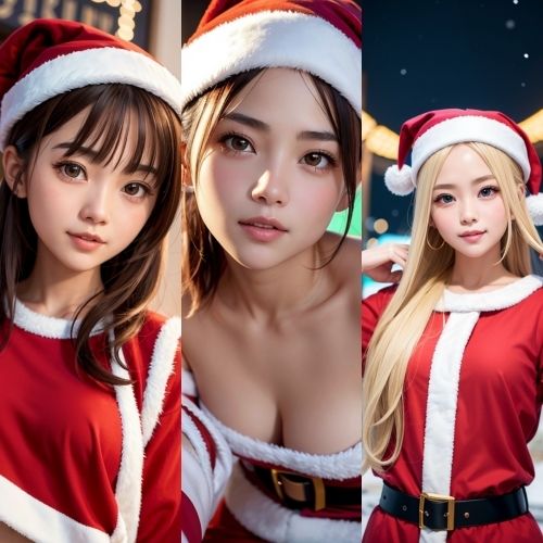 サンプル画像2:【MAMIREシリーズ】第二弾！『サンタまみれ』274枚(Bluely Eyes Studio) [d_311866]