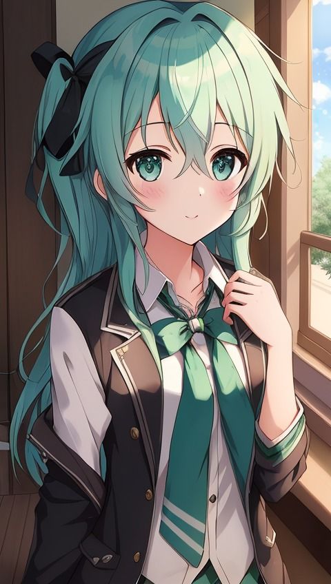 サンプル画像5:エメラルドヘアー画像集2(エイト) [d_311921]