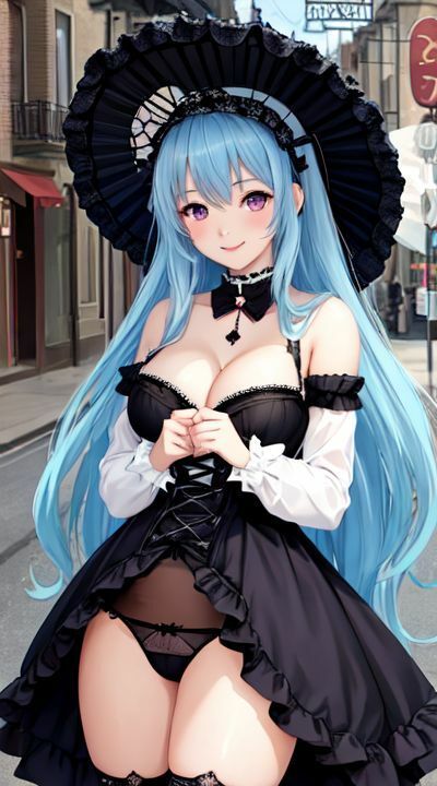 サンプル画像1:ゴスロリファッション(AI666) [d_312042]