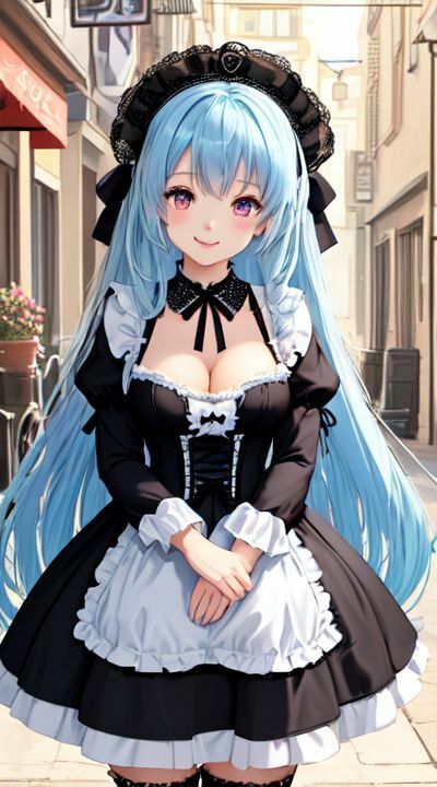 サンプル画像3:ゴスロリファッション(AI666) [d_312042]