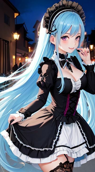 サンプル画像6:ゴスロリファッション(AI666) [d_312042]