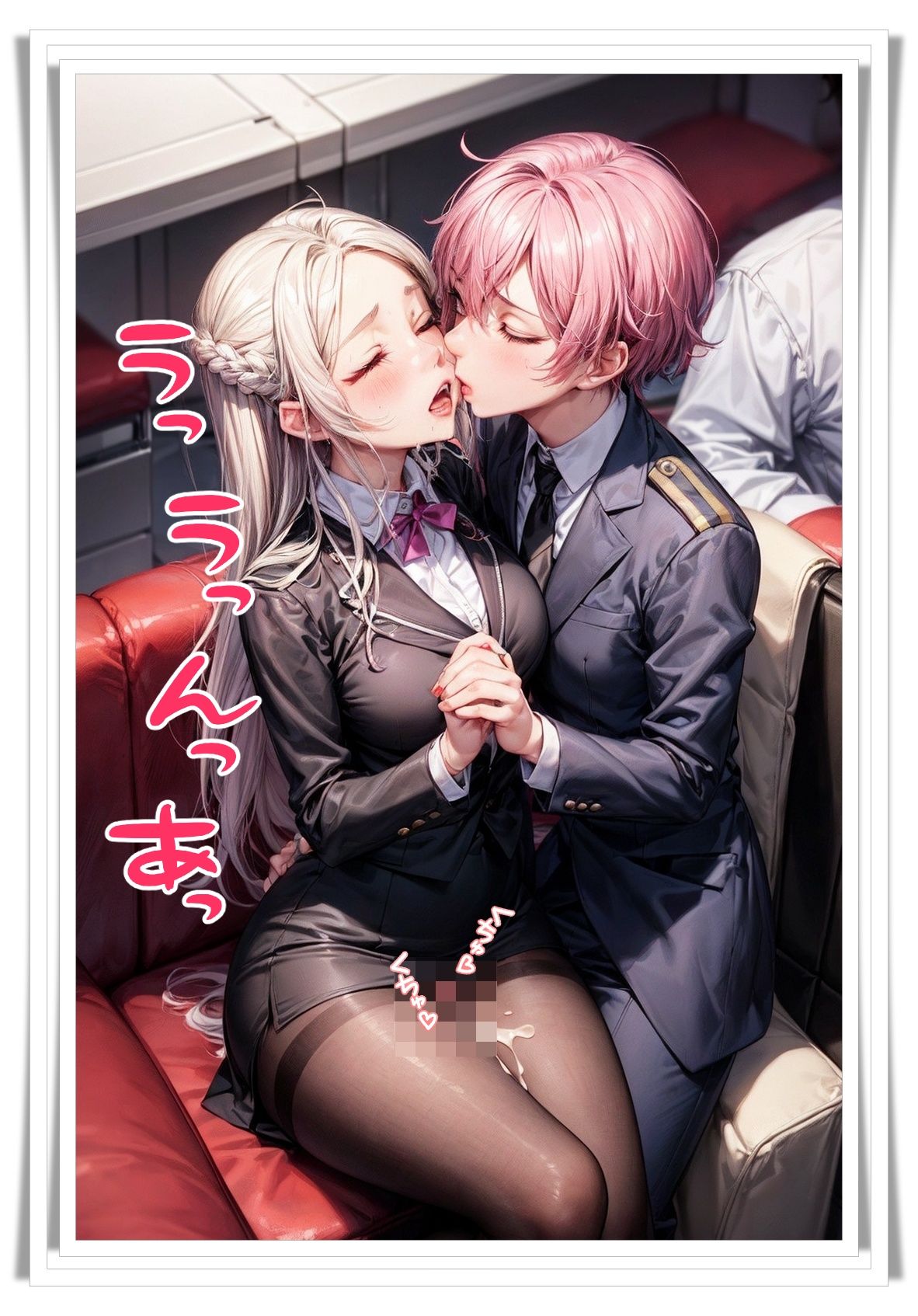 サンプル画像5:CAは今日も予約でいっぱい(ピクセル詩人) [d_312090]