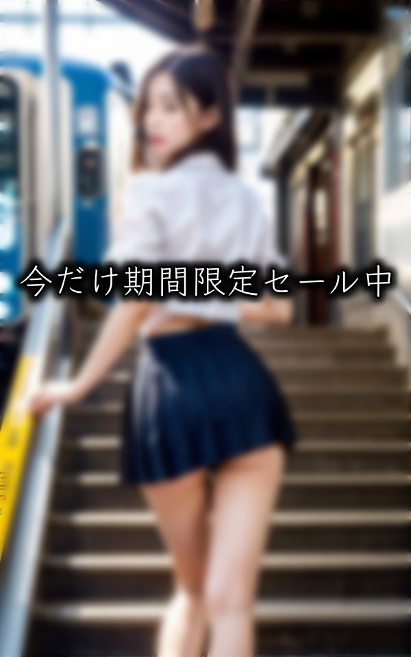 サンプル画像2:肉棒を求めるホームの泥●女！コスプレ衣装でパンツをみせて誘惑をする淫乱美女(XXX) [d_312120]
