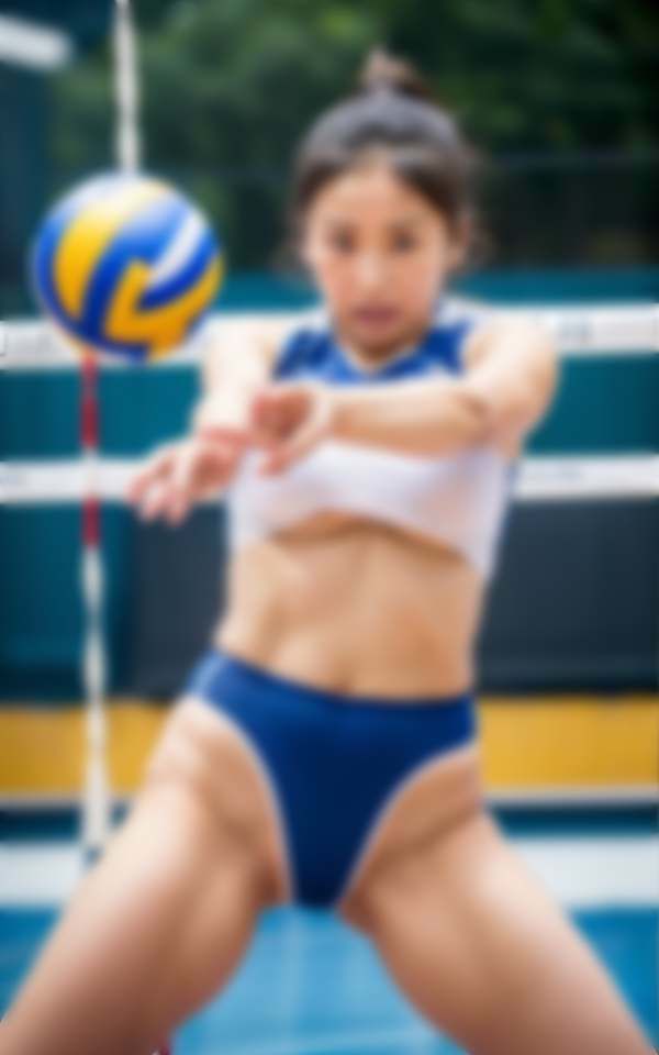 サンプル画像4:白熱 ママさんバレー(妄想サークルlabo) [d_312189]