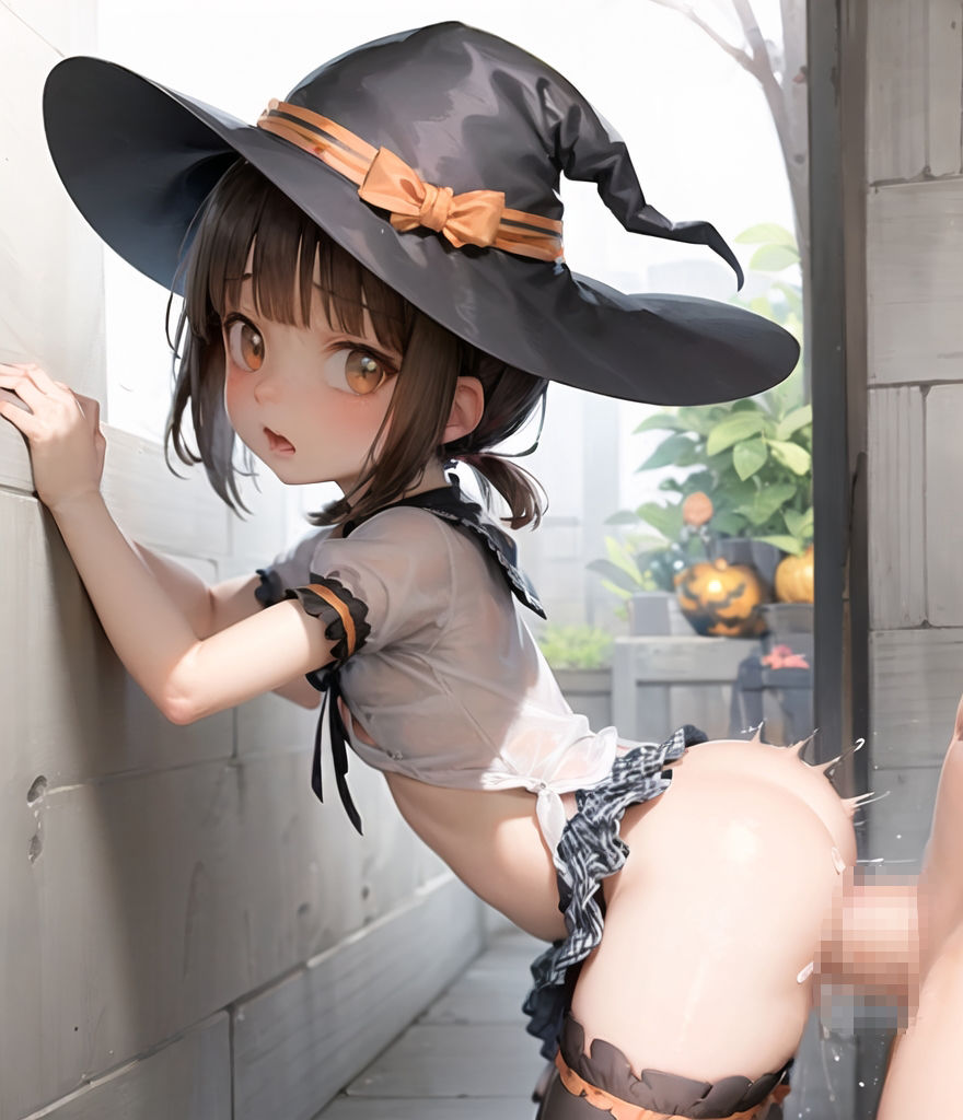 サンプル画像5:【180枚】『とりっく・おあ・とりーと』〜お菓子をあげてイタズラするぞ〜(AI Surufumi 摺文愛) [d_312218]