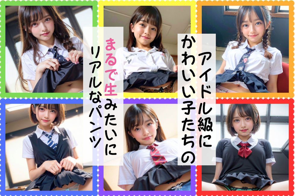 サンプル画像2:【もはや生パンツ】美少女JKのおパンツ見せつけ(山の上のオクラホマ) [d_312230]