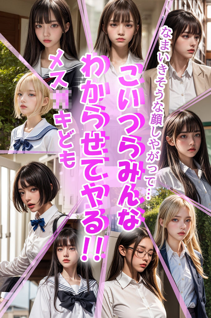 サンプル画像1:生意気そうなJKをわからせ指導セックス2 〜睨みながらも身をよじりイキ顔をさらす生意気JKにわからせ大量中出し〜(まんごー屋) [d_312287]