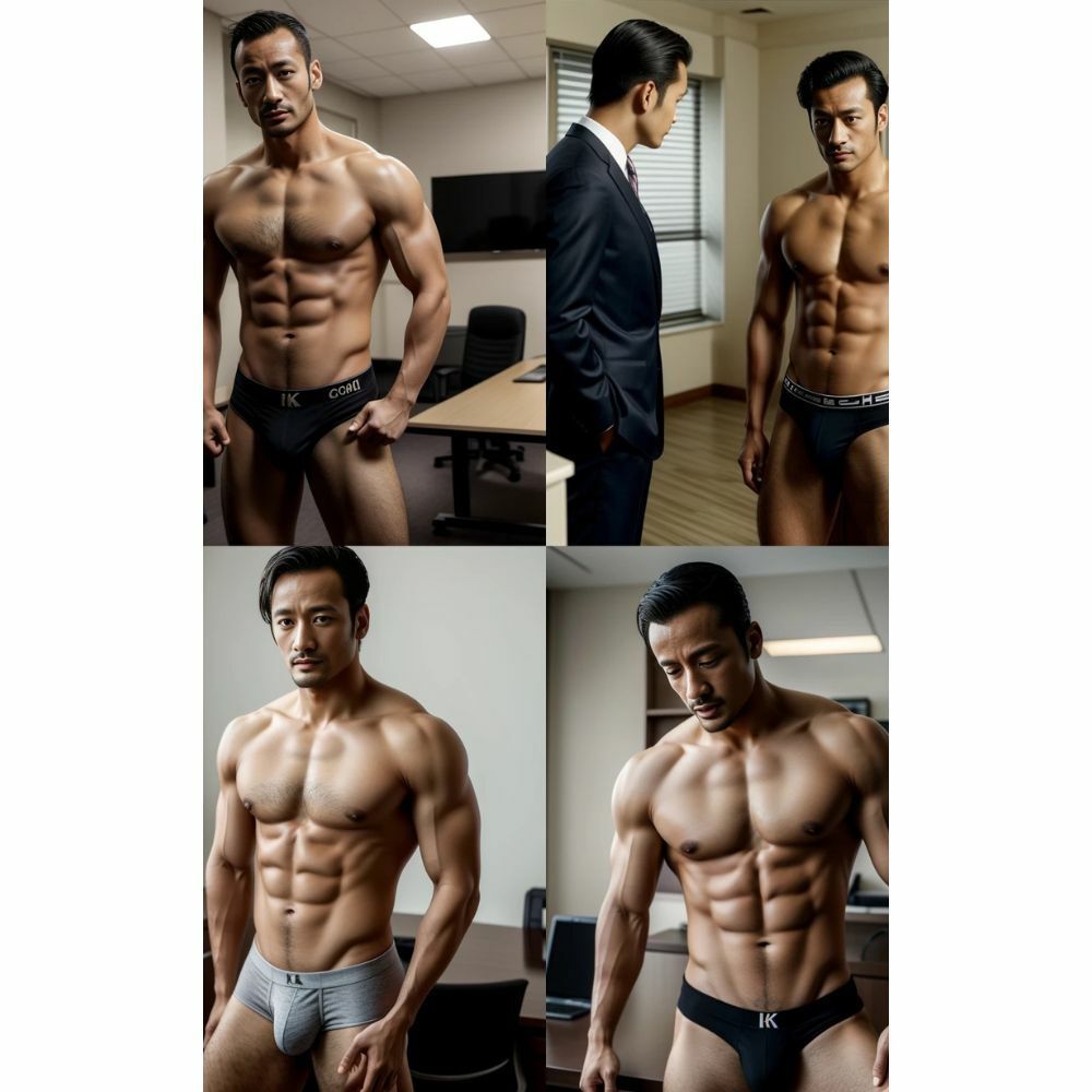 サンプル画像1:ゲイ刑事「毛利大吾郎」(D.H) [d_312302]