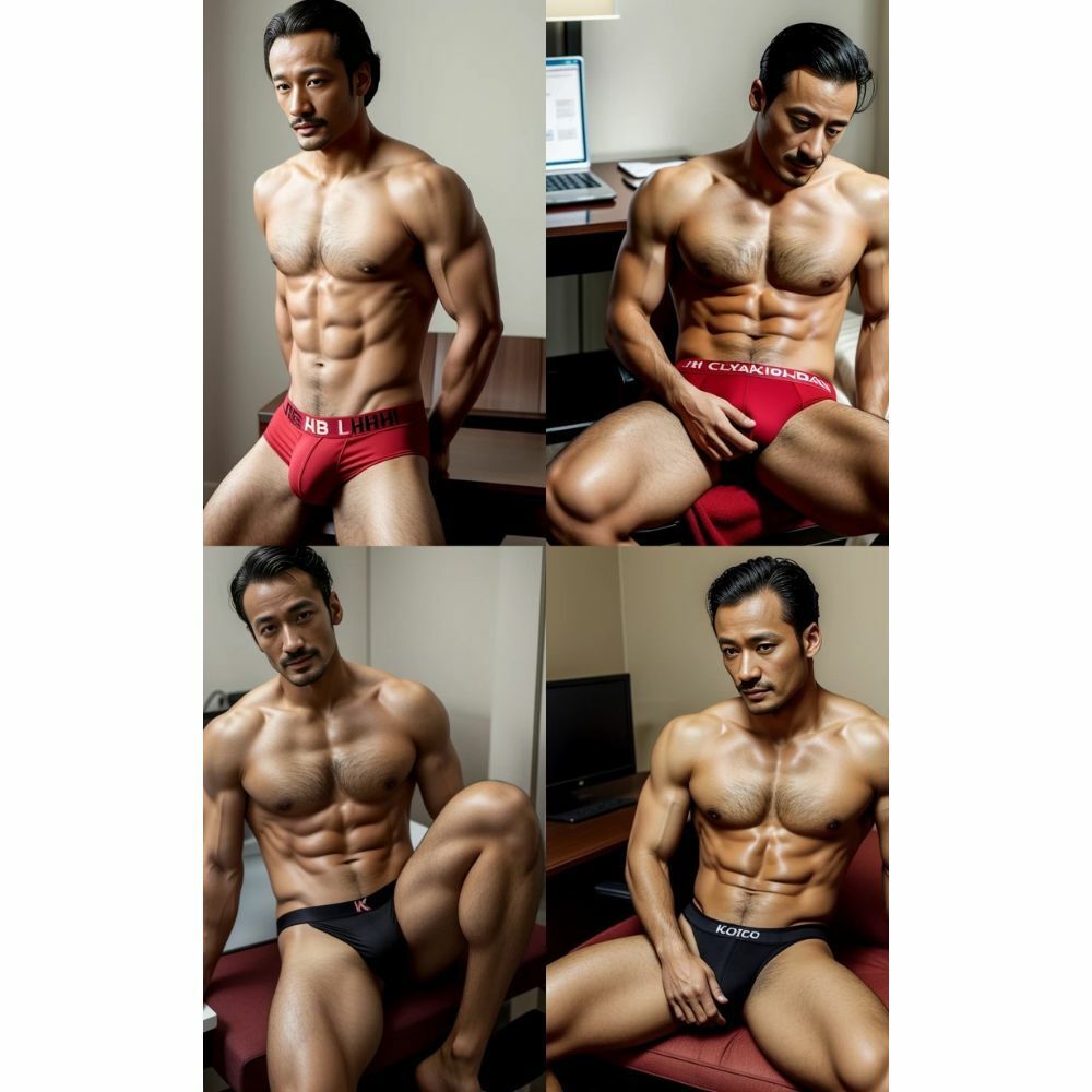 サンプル画像3:ゲイ刑事「毛利大吾郎」(D.H) [d_312302]