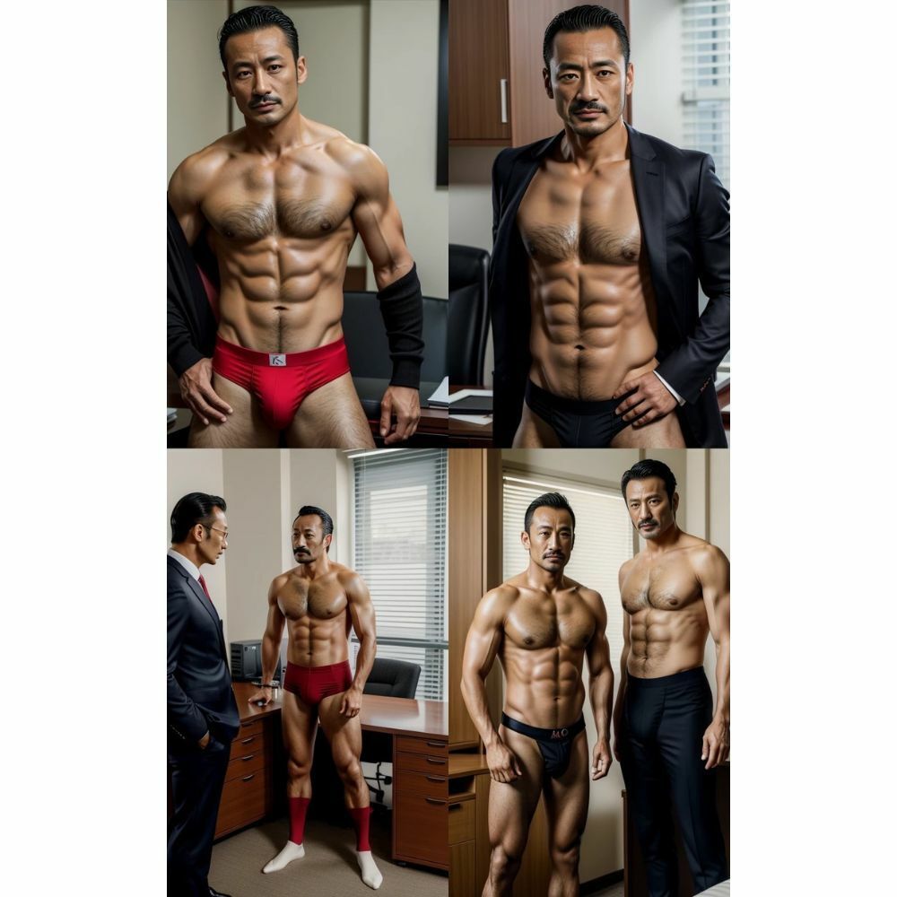 サンプル画像4:ゲイ刑事「毛利大吾郎」(D.H) [d_312302]